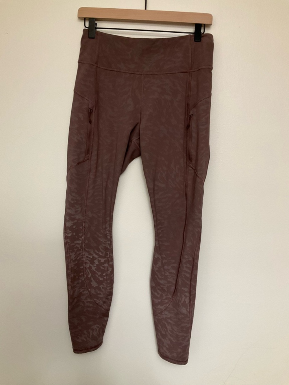Athleta Brushed Mauve T High-Rise Leggings with Pocket